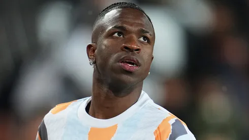 Real Madrid pode perder Vinicius Júnior para outro gigante da Europa (Photo by Aitor Alcalde/Getty Images)