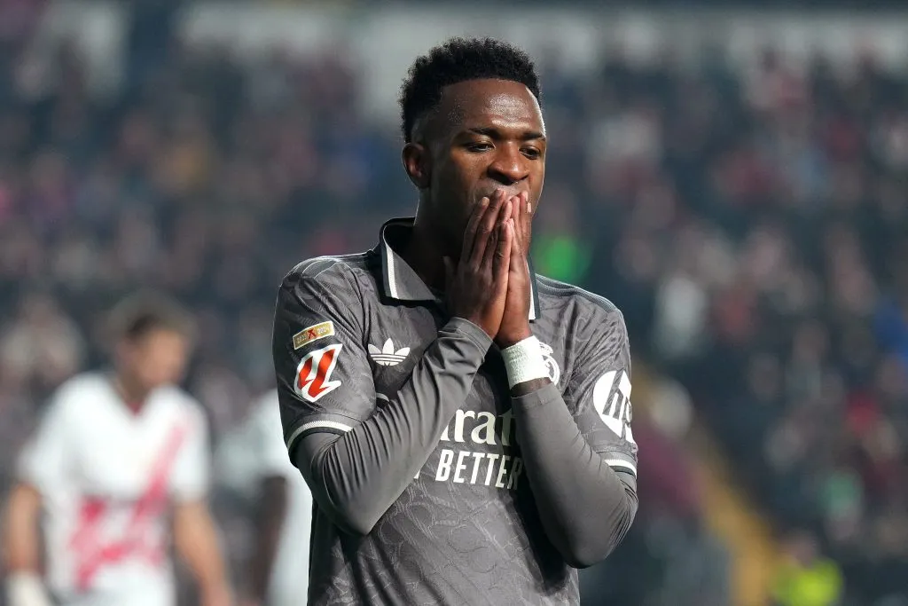 Vini no duelo diante do Rayo (Photo by Angel Martinez/Getty Images)