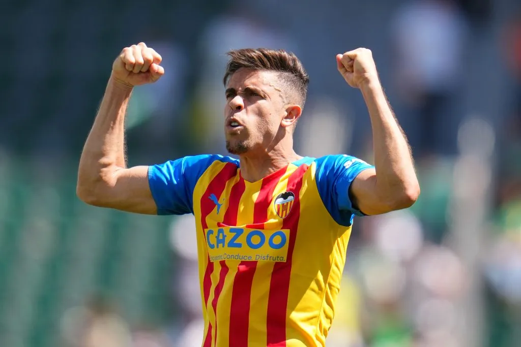 Gabriel Paulista nos tempos de Valencia (Photo by Aitor Alcalde/Getty Images)
