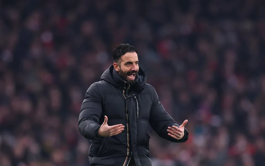 Ruben Amorim, técnico do Manchester United (Photo by Julian Finney/Getty Images)