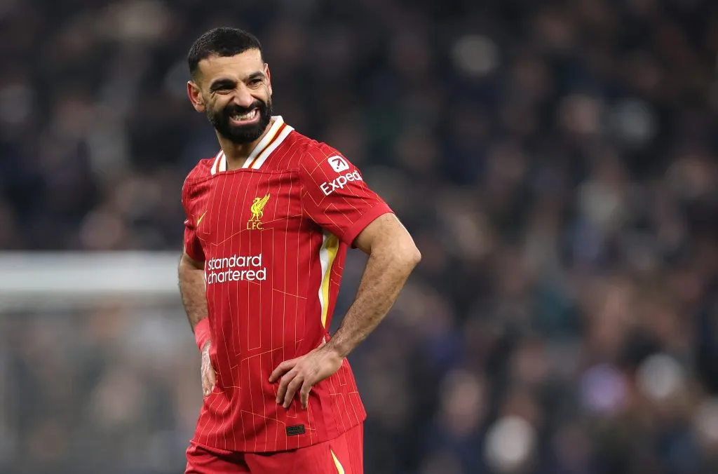 Salah em ação pelo Liverpool (Photo by Julian Finney/Getty Images)
