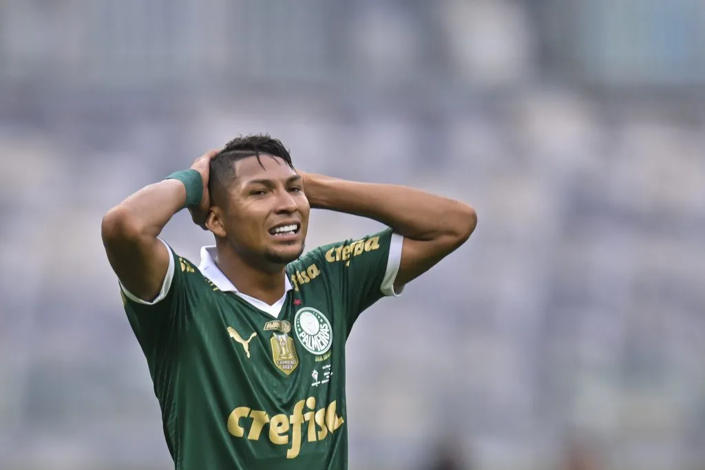 Rony já prepara material de despedida do Palmeiras e não quer ser pego desprevenido (Photo by Pedro Vilela/Getty Images)
