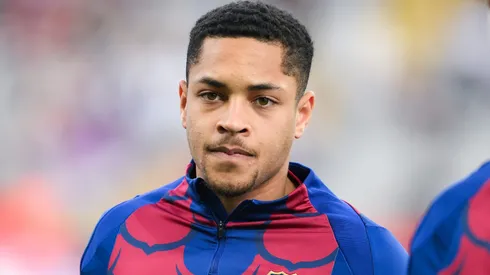 Barcelona pode frustrar o Palmeiras e vender Vitor Roque para outro grande clube (Photo by David Ramos/Getty Images)