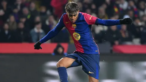 Fenômeno do Barcelona, Lamine Yamal se aproxima de uma renovação até 2030 em meio a uma temporada histórica. (Foto: David Ramos/Getty Images)