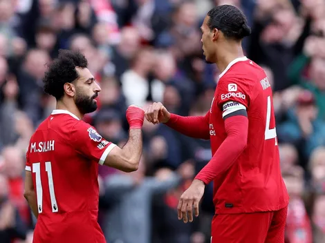 Salah e Van Dijk ficam apalavrados com o Al-Hilal