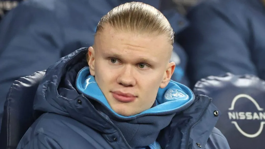 Haaland, craque do Manchester City (Photo by Carl Recine/Getty Images)