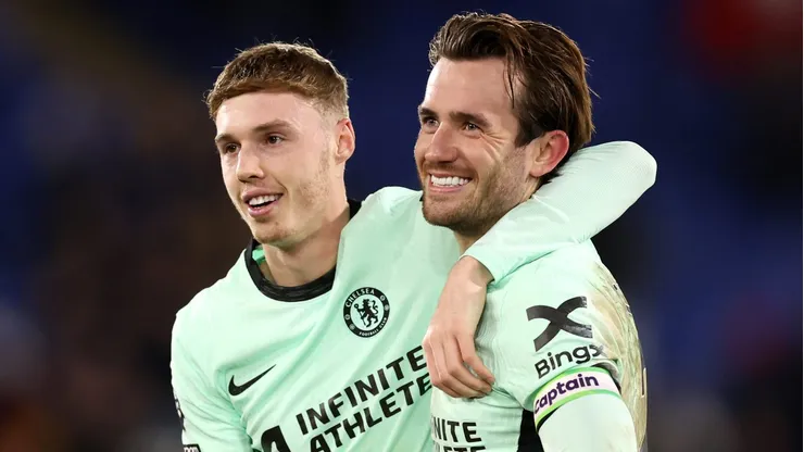 Palmer e Ben Chilwell. O segundo pode sair para fechar com rival do Chelsea (Photo by Julian Finney/Getty Images)