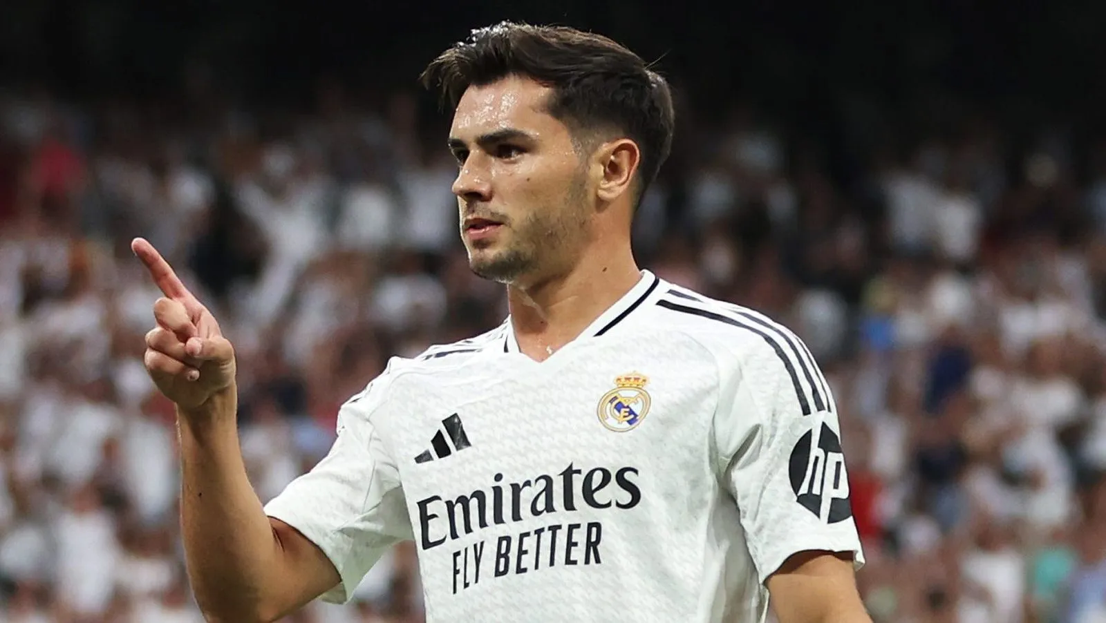 Brahim Díaz em jogo do Real Madrid. Foto: Florencia Tan Jun/Getty Images