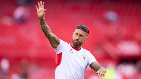 Zagueiro Sergio Ramos pelo Sevilla