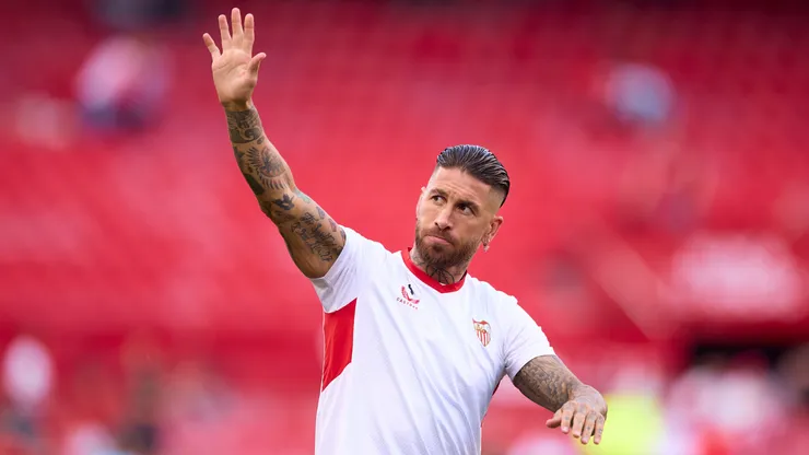 Zagueiro Sergio Ramos pelo Sevilla