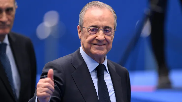 Florentino Pérez, presidente do Real Madrid. Foto: David Ramos