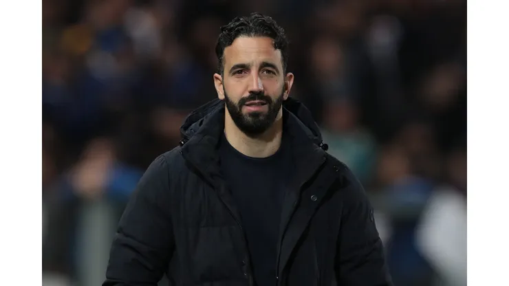 Ruben Amorim, técnico do Manchester United (Photo by Emilio Andreoli/Getty Images)