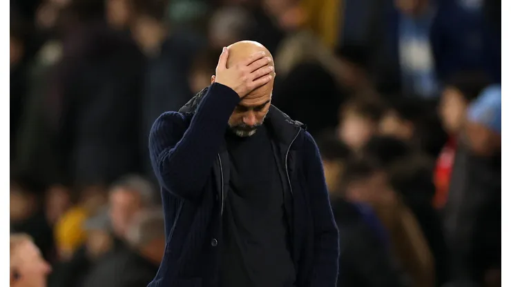 Guardiola, técnico do Manchester City (Photo by Carl Recine/Getty Images)