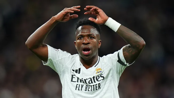 Vinicius Júnior em partida pelo Real Madrid