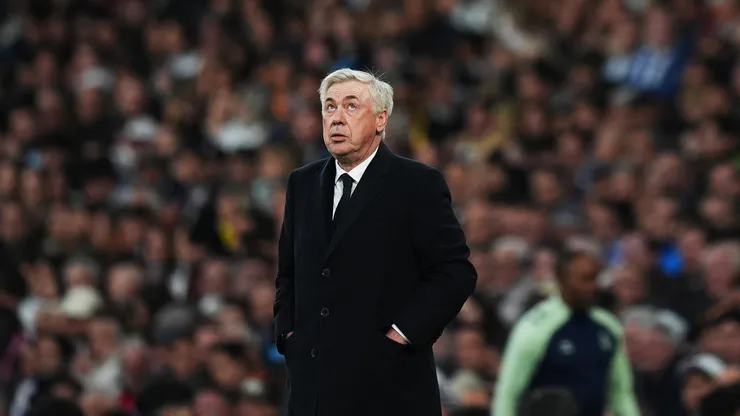 Carlo Ancelotti treinador do Real Madrid