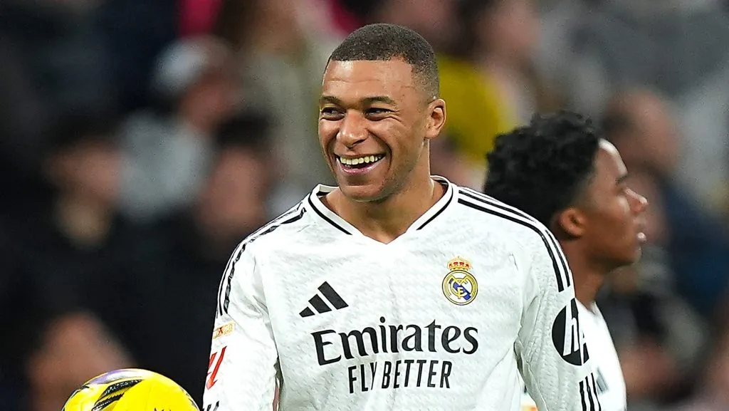 Mbappé em ação pelo Real Madrid.