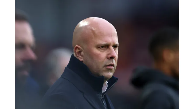 Arne Slot, técnico do Liverpool (Photo by Ryan Pierse/Getty Images)