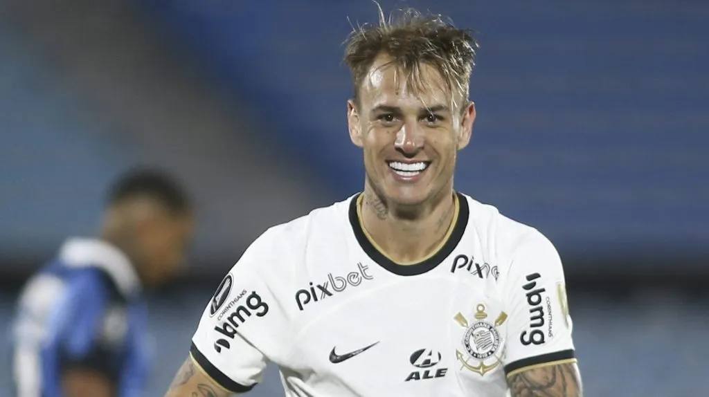 Róger Guedes em tempos de Corinthians. (Photo by Ernesto Ryan/Getty Images)