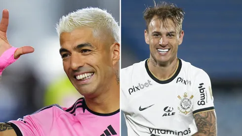 Grêmio quer Róger Guedes em modelo Suárez. Fotos: Rich Storry e Ernesto Ryan/Getty Imagens