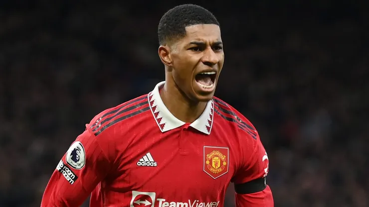 Rashford é alvo do Barcelona, que observa outro atacante (Photo by Michael Regan/Getty Images)