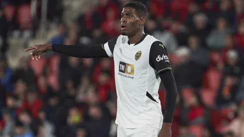 Mosquera em jogo do Valencia contra o Mallorca. Jogador está na mira do RB Leipzig. Foto: Rafa Babot
