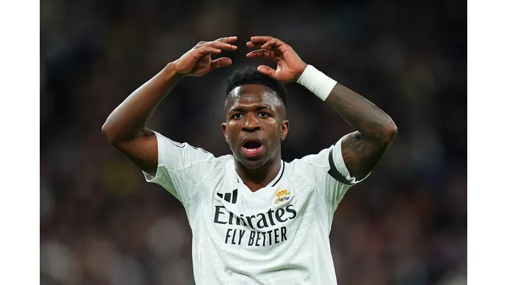 Vini Jr. é peça fundamental no elenco do Real Madrid (Photo by Angel Martinez/Getty Images)