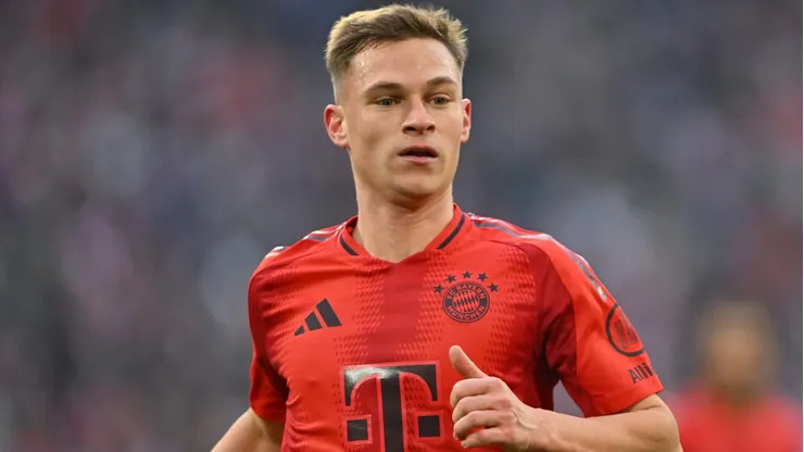 Kimmich em campo pelo Bayern. Foto: Sebastian Widmann