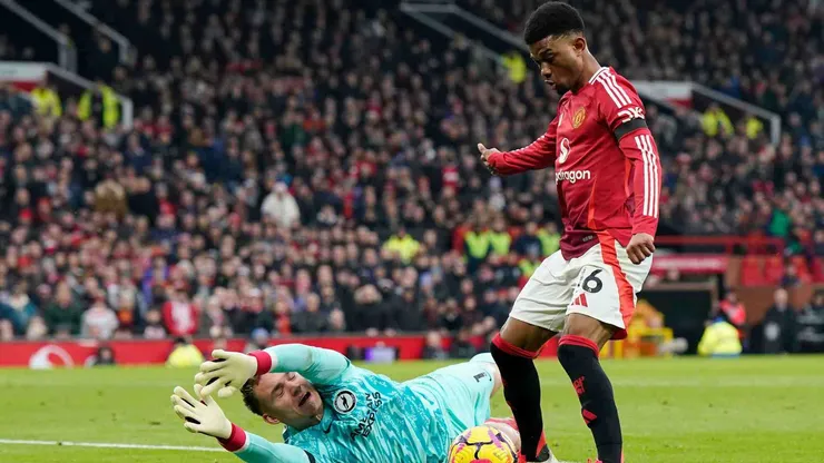 Amad Diallo é um dos destaques do United na temporada
