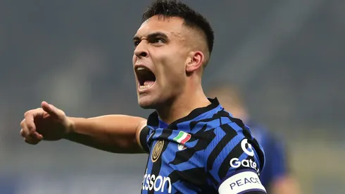 Barcelona e Inter podem fechar troca de jogadores envolvendo Lautaro Martínez (Photo by Marco Luzzani/Getty Images)