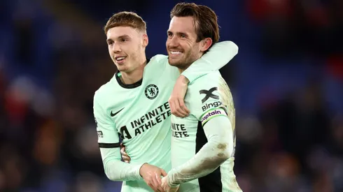 Palmer e Chilwell em jogo do Chelsea contra o Crystal Palace. Lateral pode estar de saída. Foto: Julian Finney