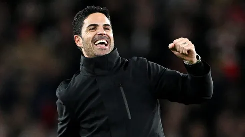 Mikel Arteta, treinador do Arsenal. Clube inglês tem primeiro reforço na mira para a próxima janela. Foto: Shaun Botterill