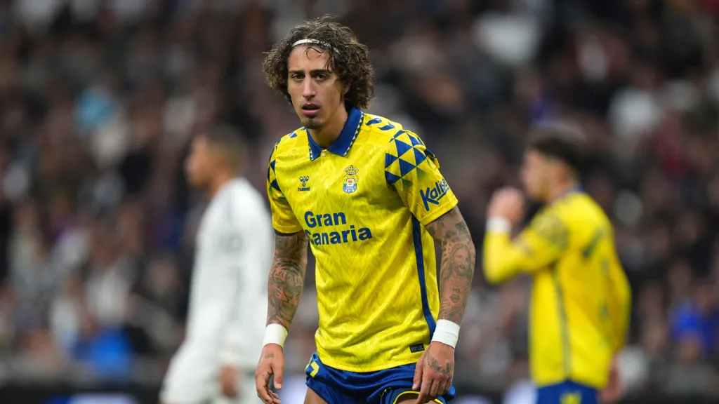 Fábio Silva em partida pelo Las Palmas (Photo by Angel Martinez/Getty Images)