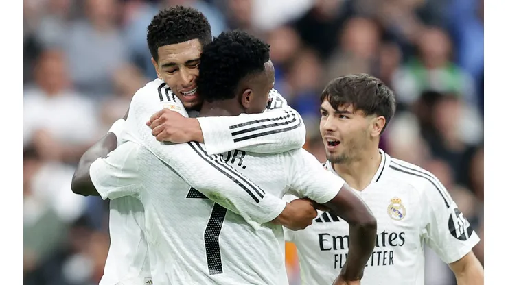Jogadores do Real Madrid. Um deles é alvo do Manchester United (Photo by Gonzalo Arroyo Moreno/Getty Images)