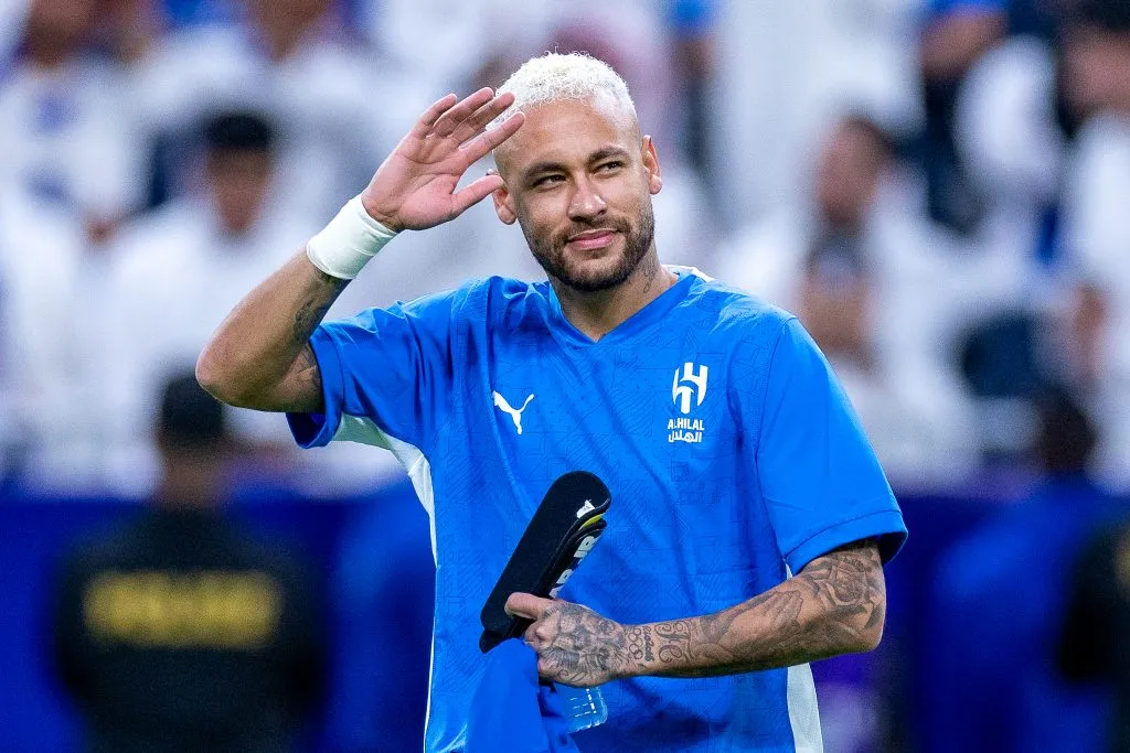 Neymar deve deixar a Arábia (Photo by Abdullah Ahmed/Getty Images)