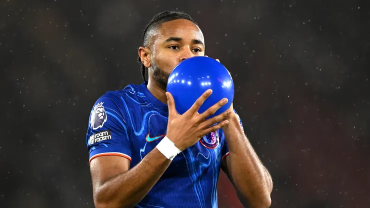 Christopher Nkunku em jogo pelo Chelsea