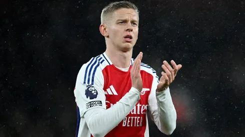 Zinchenko em jogo do Arsenal. Foto: Justin Setterfield/Getty Images
