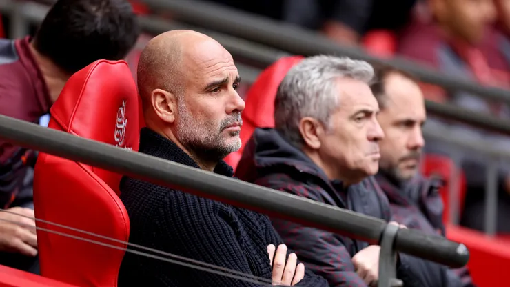 Treinador do Manchester City Pep Guardiola