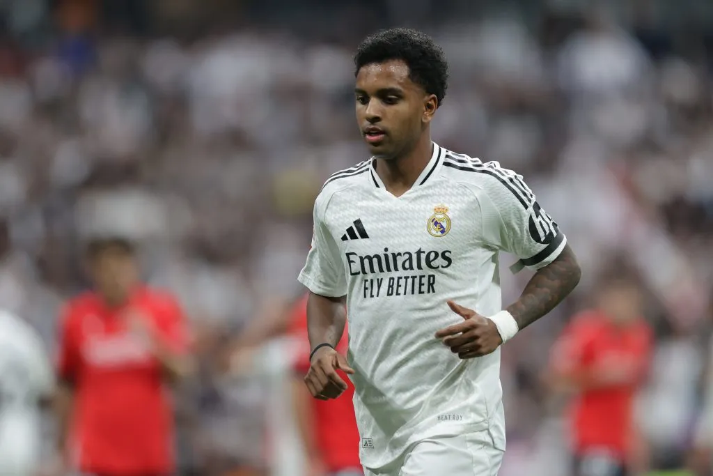 Rodrygo atuando no Real Madrid (Photo by Gonzalo Arroyo Moreno/Getty Images)