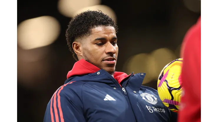 Rashford não vive bom momento com o Manchester United (Photo by Carl Recine/Getty Images)