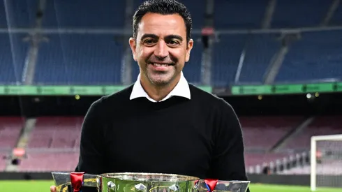 Ex-treinador do Barcelona, Xavi recebe proposta para assumir gigante do futebol brasileiro. (Photo by David Ramos/Getty Images)