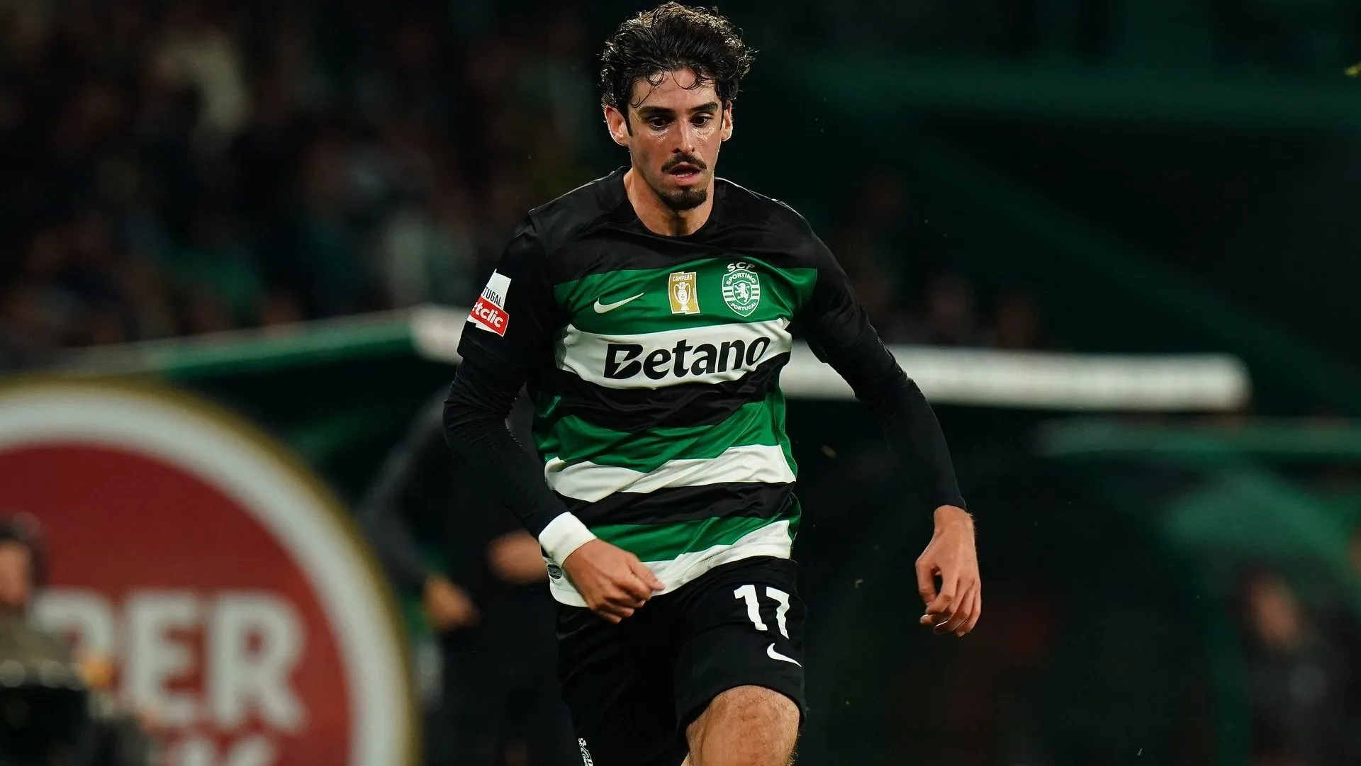 Trincão em jogo do Sporting. Foto: Gualter Fatia/Getty Images