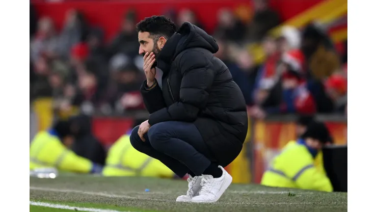 Ruben Amorim, técnico do Manchester United (Photo by Stu Forster/Getty Images)