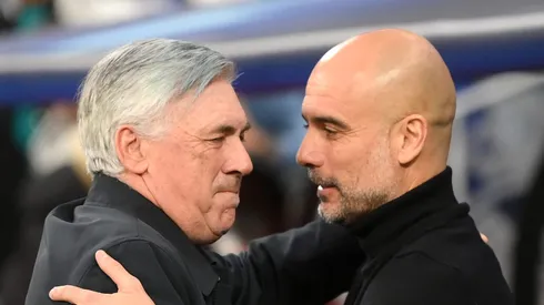 Ancelotti da dor de cabeça para Guardiola. Foto: David Ramos/Getty Images