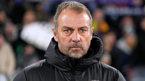 Hansi Flick, treinador do Barcelona. (Photo by Angel Martinez/Getty Images)