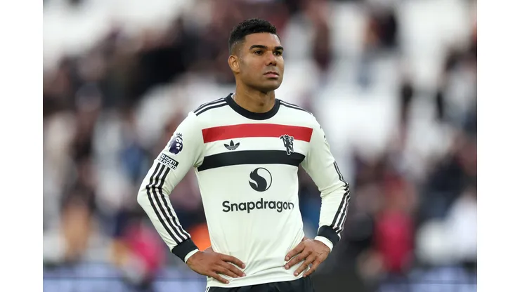 Casemiro está fora dos planos do United (Photo by Eddie Keogh/Getty Images)
