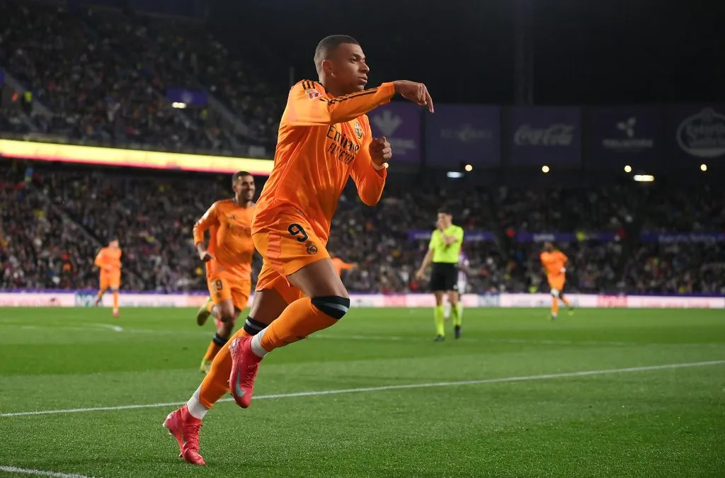 Mbappé resolveu para o real Madrid em La Liga