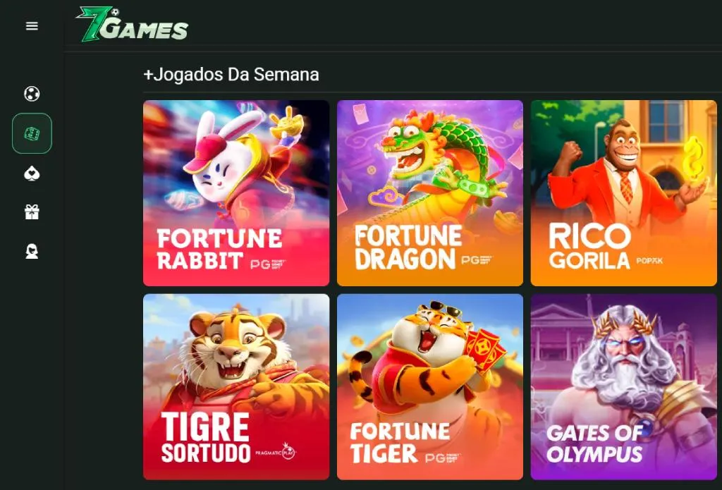 Jogos de cassino da 7Games