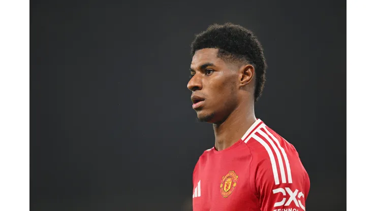 Rashford quando atuava pelo Manchester United (Photo by Michael Regan/Getty Images)