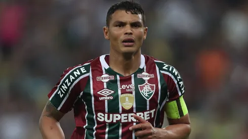 Milan tem interesse no retorno de Thiago Silva, mas zagueiro pode renovar com o Fluminense (Foto: Wagner Meier/Getty Images)