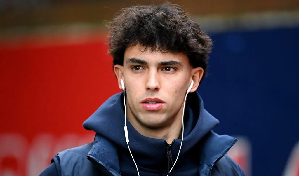 João Félix, atacante do Chelsea. Ele pode sair para outro atacante chegar ao clube (Photo by Justin Setterfield/Getty Images)